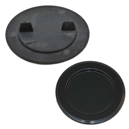 This is a genuine Electrolux 316010901 CAP,BURNER,GLOSS BLACK,SMALL