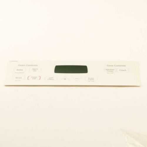 GE WB27T11014 FACEPLATE GRAPHICS (WH)