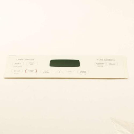 GE WB27T11014 FACEPLATE GRAPHICS (WH)