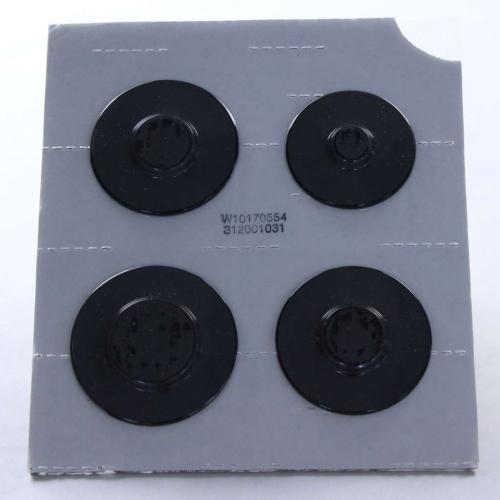 Whirlpool WPW10170554 CAP-BURNER