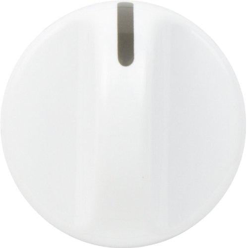 This is a genuine Electrolux 131965300 KNOB,ROTARY,WHITE/GRAY