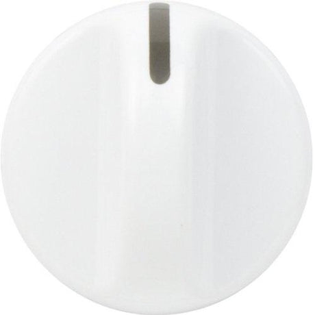 This is a genuine Electrolux 131965300 KNOB,ROTARY,WHITE/GRAY
