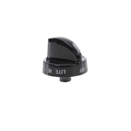This is a genuine Electrolux 316442513 KNOB,TOP VALVE,BLACK