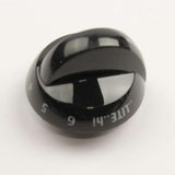 Electrolux 316220009 KNOB,TOP VALVE,BLACK,4