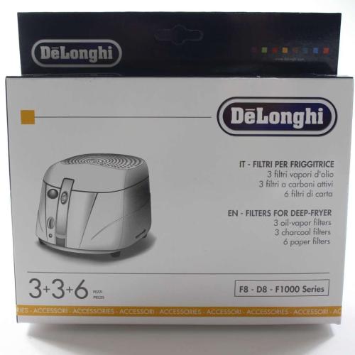 This is a genuine Delonghi 5525101500 5525101500 SET FILTERS F8-12 D