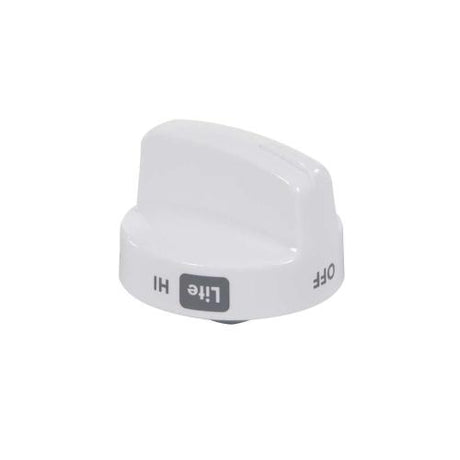 This is a genuine Electrolux 5304491872 KNOB,TOP VALVE,WHITE