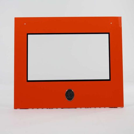 This is a genuine Bertazzoni 128006-DA OUTER OVEN DOOR ASSEMBLY