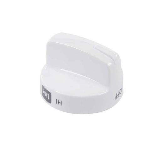 Electrolux 5304490409 KNOB,TOP VALVE,WHITE,(4)