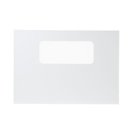 This is a genuine GE WB56T10037 GLASS DOOR SM WN WHITE