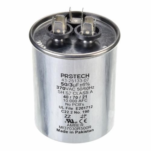 Rheem 43-25133-07 PRO 50/3/370 DUAL ROUND CAP