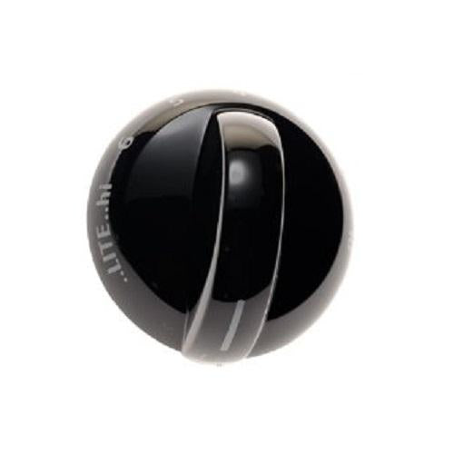 Electrolux 316220002 KNOB,TOP VALVE,BLACK