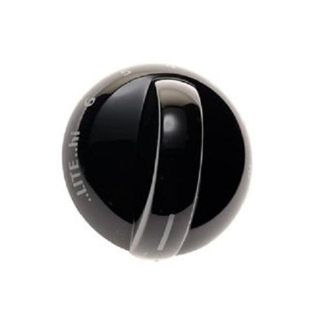 This is a genuine Electrolux 316220002 KNOB,TOP VALVE,BLACK