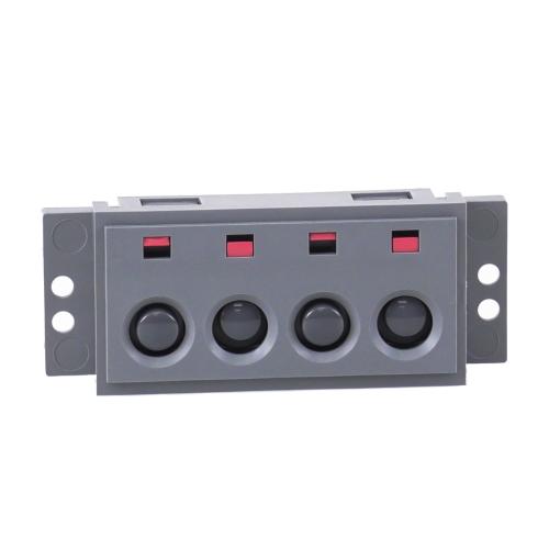 This is a genuine Electrolux 5304525097 SWITCH-4 BUTTON ASSEMBLY
