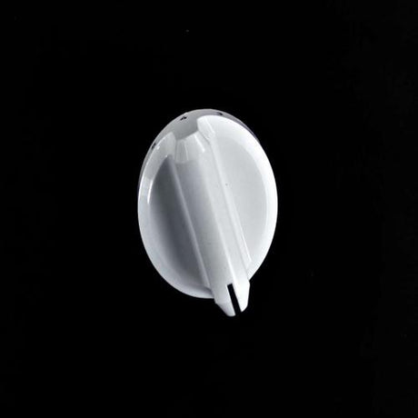This is a genuine Electrolux 316545006 KNOB,TOP VALVE,WHITE,(5)