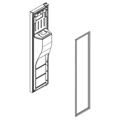 Whirlpool LW11026425 FREEZER DOOR ASSEMBLY