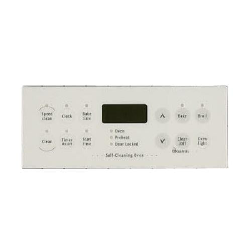 Electrolux 316419304 OVERLAY,CLOCK,WHITE,ES340