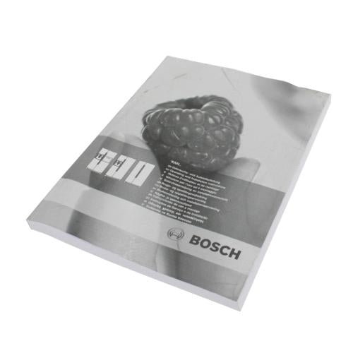 Bosch 00692968 INSTRUCTION MANUAL