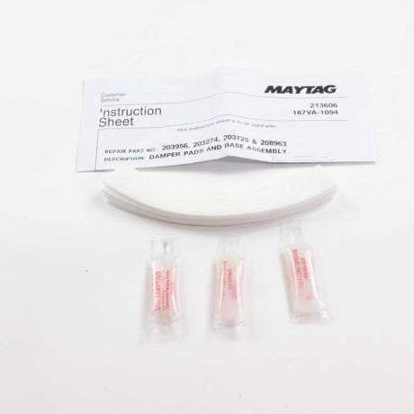 Whirlpool 203956 KIT-DAMPER