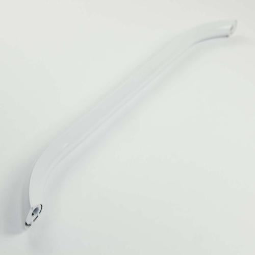 This is a genuine Electrolux 242059302 HANDLE-DOOR,WHITE,W/SET SCREWS