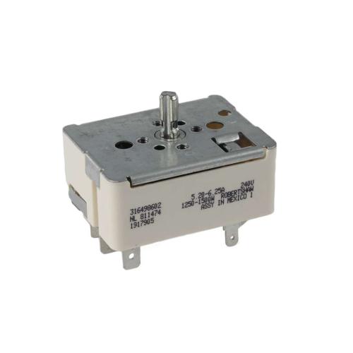 This is a genuine Electrolux 316498602 SWITCH,INFINITE,SMALL ELEMENT