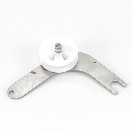This is a genuine Electrolux 134793511 IDLER ARM ASSY,W/PULLEY