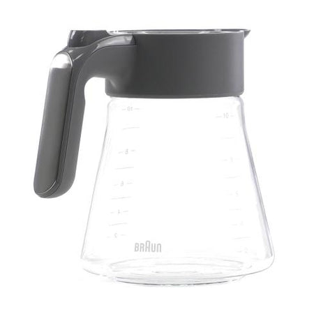 This is a genuine Delonghi AX13210009 GLASS CARAFE 10 CUPS BRAUN