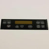GE WB27T10589 FACEPLATE GRAPHICS ASM