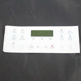 Electrolux 316633008 OVERLAY,CLOCK,WHITE