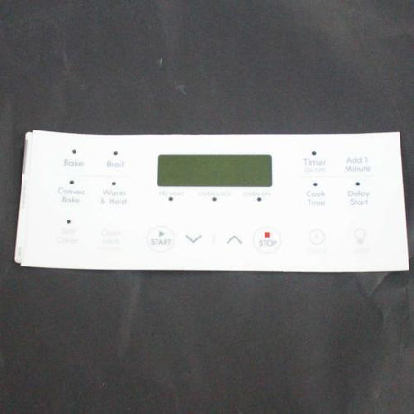 Electrolux 316633008 OVERLAY,CLOCK,WHITE