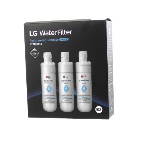 LG ADQ74793510 3 PACK OF WATER FILTERS