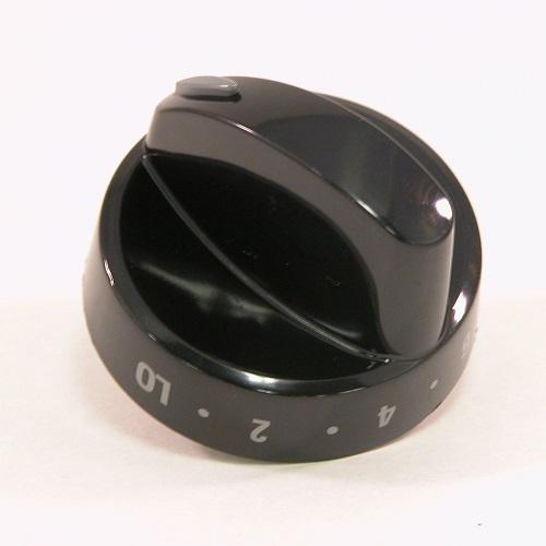 Electrolux 316442501 KNOB,TOP VALVE,BLACK