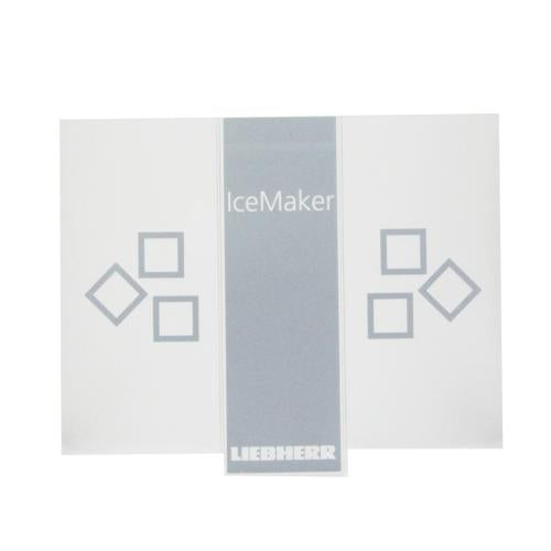 Liebherr 743240200 DRAWER TRIM, PRINTED