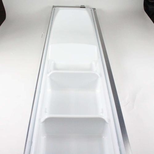 This is a genuine Electrolux 242178016 DOOR-FRZR,STAINLESS,COMPLETE A