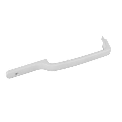 This is a genuine GE WR12X10107 HANDLE DOOR FF WHITE