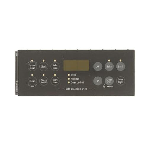 Electrolux 316419303 OVERLAY,CLOCK,BLACK,ES340