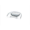 Delonghi 7317710024 GROUND COFFEE CONTAINER LID