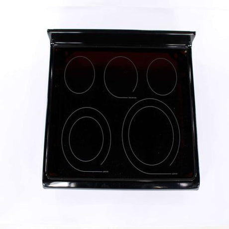 This is a genuine Electrolux 316531960 MAINTOP,STEEL/GLASS,BLACK