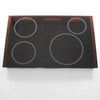 GE WB62X20972 MAINTOP GLASS ASM BK