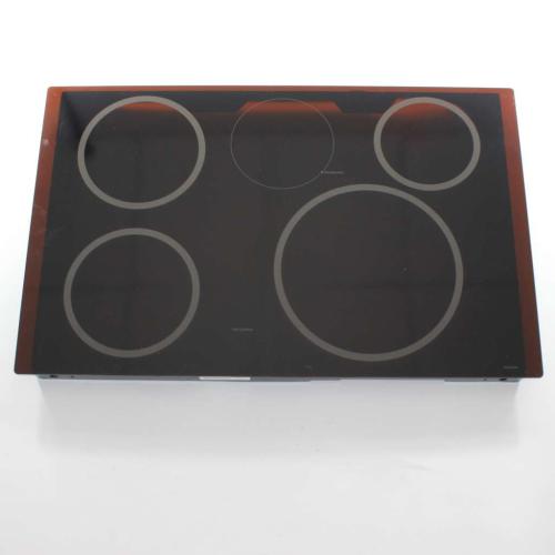 GE WB62X20972 MAINTOP GLASS ASM BK