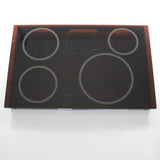 GE WB62X20972 MAINTOP GLASS ASM BK