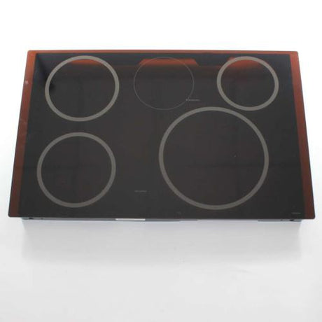 GE WB62X20972 MAINTOP GLASS ASM BK