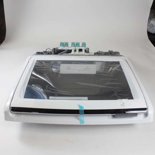 This is a genuine Samsung DC97-19575E ASSEMBLY SEMI COVER TOP