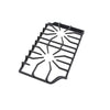 Electrolux 5304504845 GRATE,BURNER,BLACK,LH