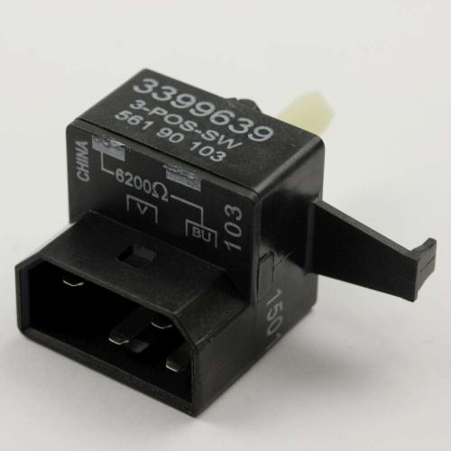 Whirlpool WP3399639 WASHING MACHINE/DRYER SELECTOR