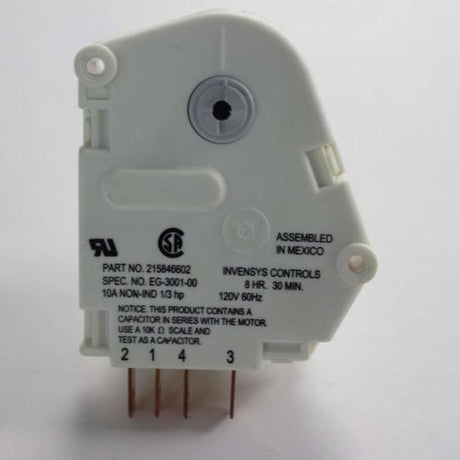 This is a genuine Electrolux 215846602 TIMER-DEFROST,60 HZ,120 V,8 HO