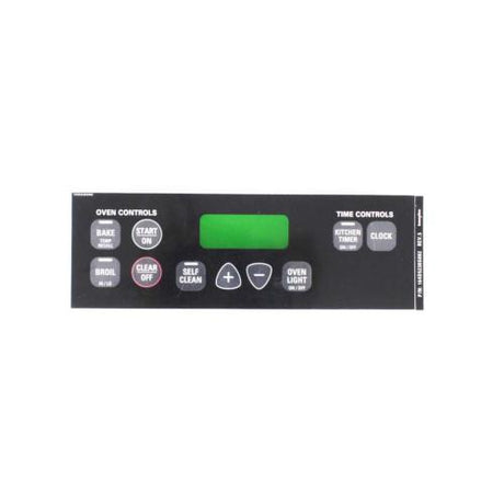 GE WB27T10517 FACEPLATE GRAPHICS ASM