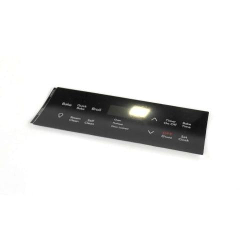 This is a genuine Electrolux 316419378 OVERLAY,CLOCK,BLACK,ES334ISB