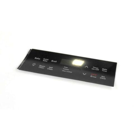 This is a genuine Electrolux 316419378 OVERLAY,CLOCK,BLACK,ES334ISB