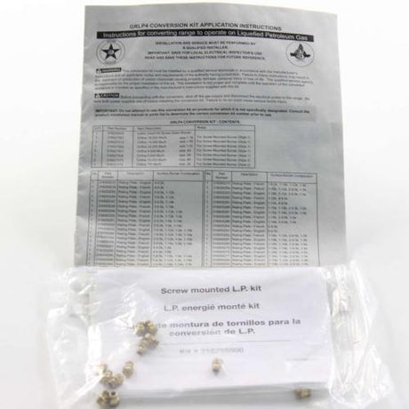 This is a genuine Electrolux GRLP4 LP CONVERSION KIT,W/INSTRUCTIO
