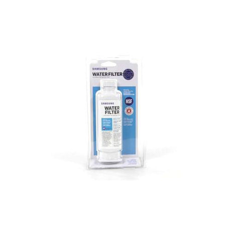 This is a genuine Samsung HAF-QINS/EXP WATER FILTER-CLAM SHELL